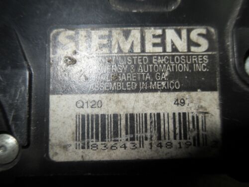 10 Circuit Breakers Square D, T&b, Siemens