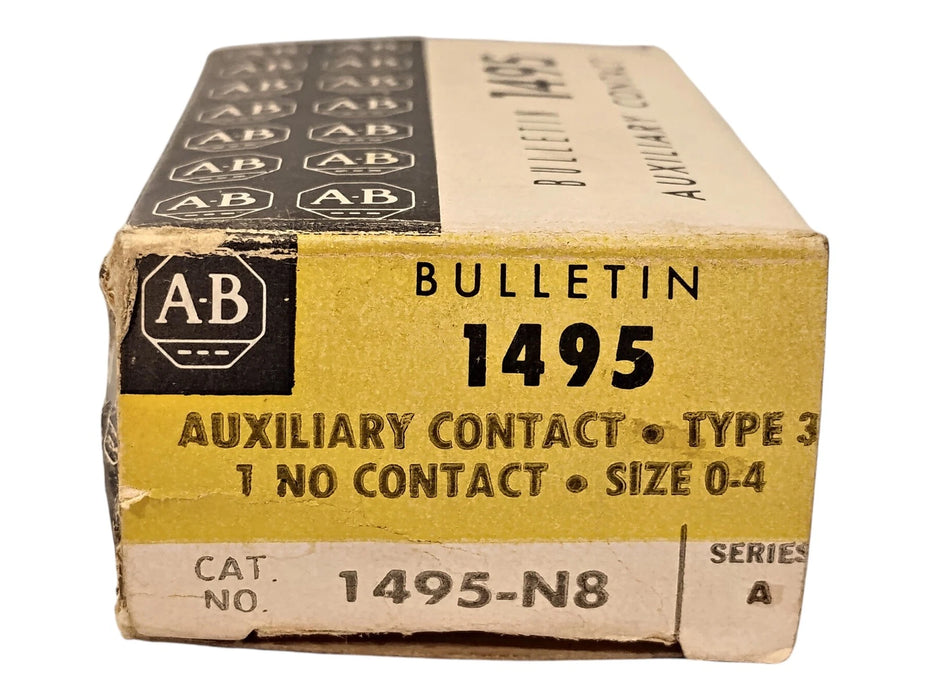 Allen-Bradley 1495-N8 30-400 A Auxiliary Contact Block for NEMA 0-4 Disconnects