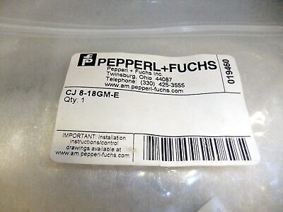 Pepperl Proximity Sensor CJ8-18GM-E