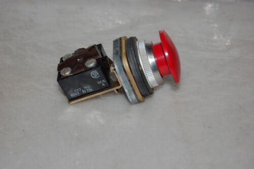 Allen-Bradley MUSHROOM HEAD PUSH BUTTON 800T-D1M