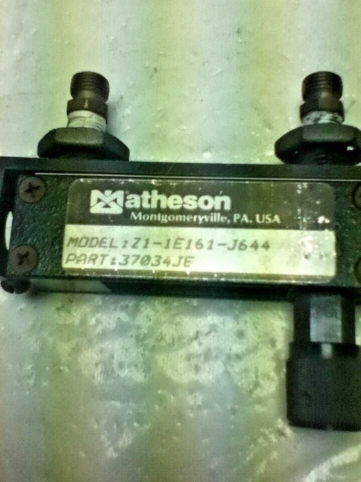 Matheson Z1-1E161-J644 Flow Meter