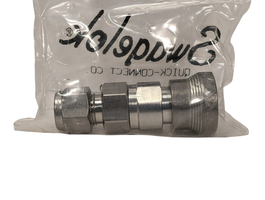 Swagelok SS-QC6-B-600 316 SS QC6 Quick Connect Body for 3/8 in Tube