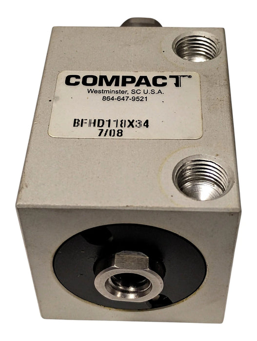 Compact BFHD118X34 250 psi Pneumatic Square Inch Cylinder