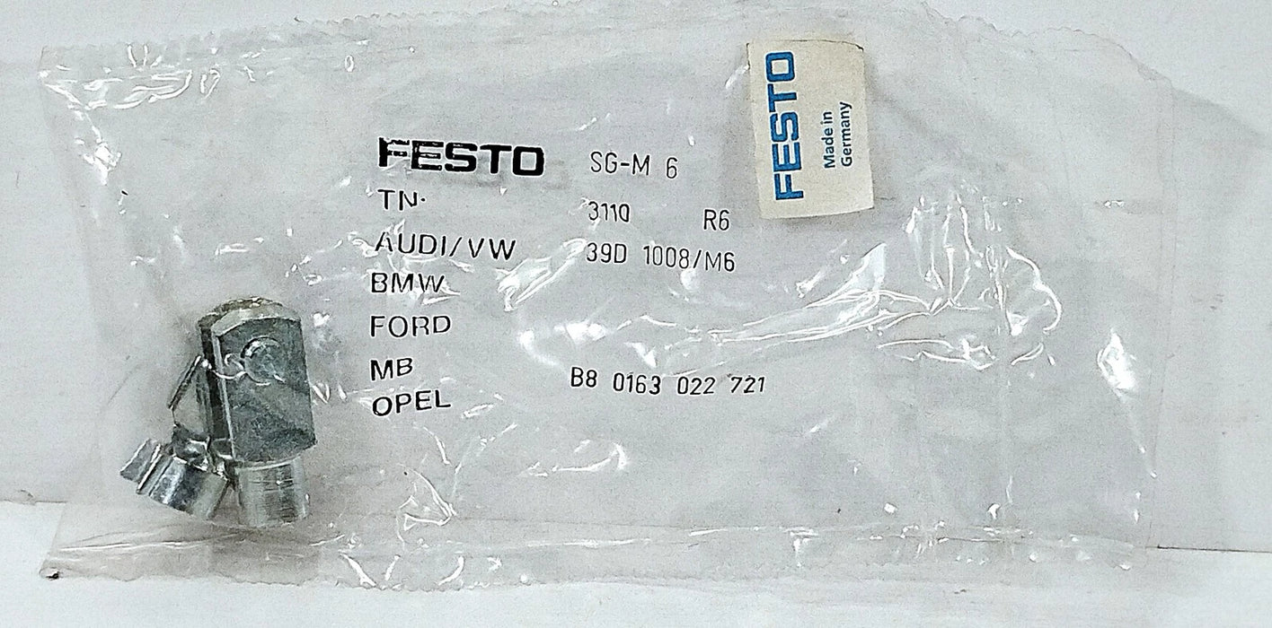 Festo SG-M6 3110 Rod Clevis for Cylinders