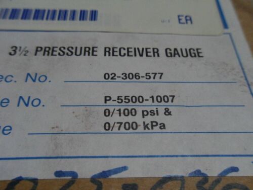 1 JOHNSON CONTROLS P55001007 PRESSURE RECEIVER