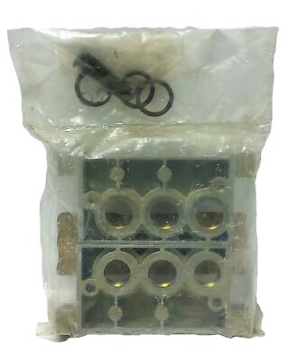 ASCO Numatics 229-719 1/4 in NPTF End Plate Kit for M3 Series Solenoid Valves