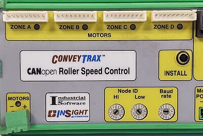 Industrial Software 0x43535243 0X49 CRSC CONVEYTRAX CAMopen Roller Speed Control