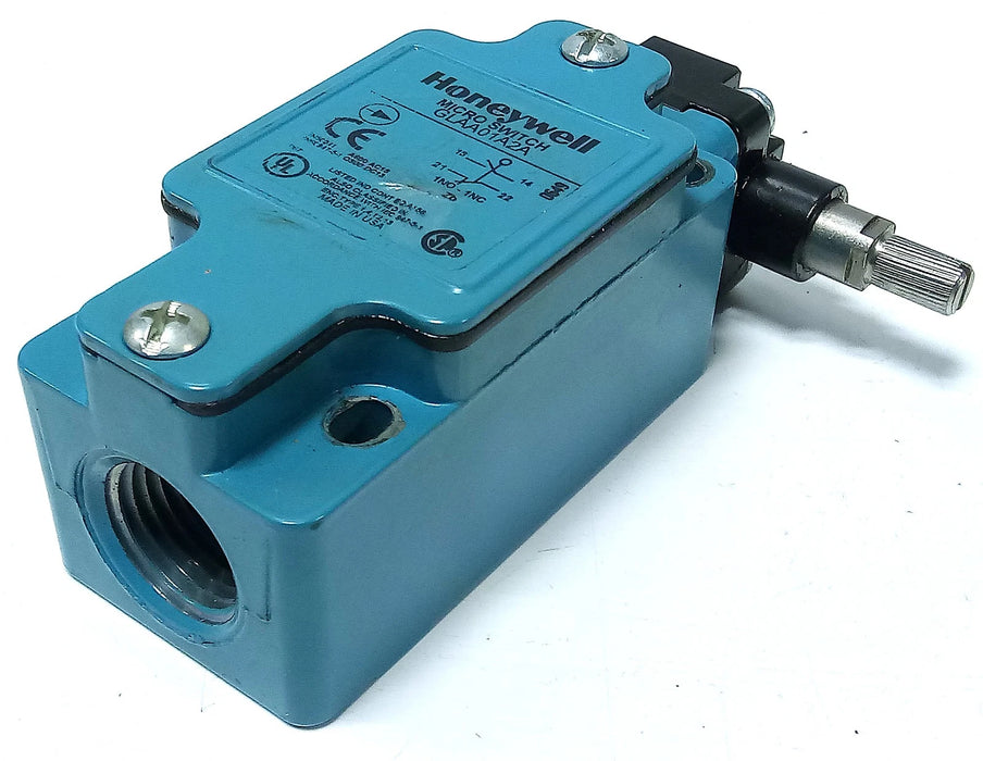 Honeywell GLAA01A2A 600 V 10 A Rotary Gear Limit Switch w/ Roller Lever
