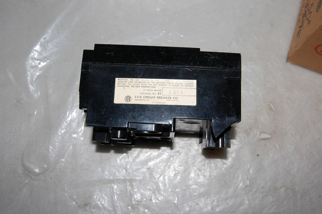 Siemens CIRCUIT BREAKER ET1575