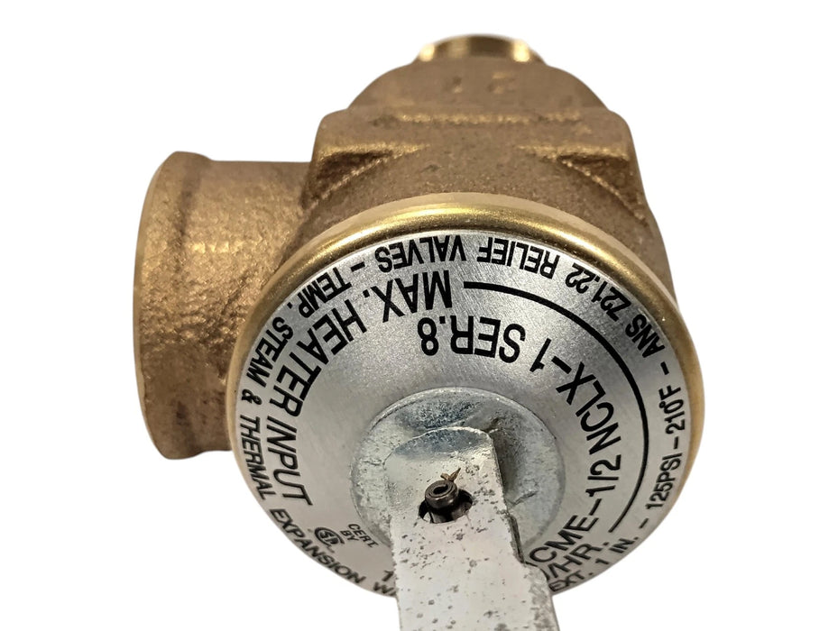 CASH ACME 16481-0125 NCLX-1 1/2 in Pressure-Temperature Relief Valve