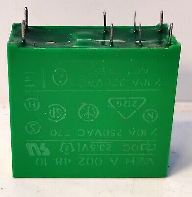 Carlo Gavazzi MZHA0024810 23.5 V DC Miniature Power Relays - Lot of 22