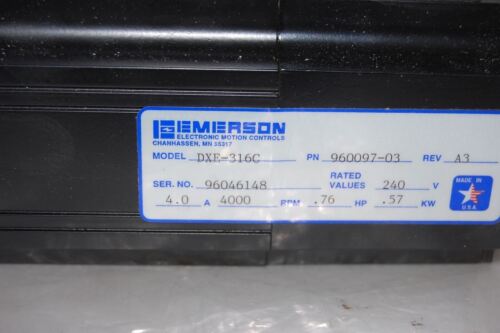 Emerson Servo Motor DXM-316C
