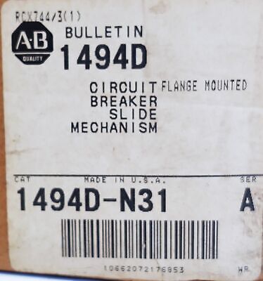 Allen-Bradley 1494D-N31 Slide Mechanism for Circuit Breaker