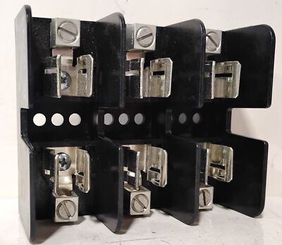 Ferraz Shawmut 60303J 600 V 30 A 3 Pole Fuse Block