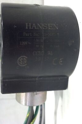 Hansen 70-0580 S Solenoid Valve Coil 120 V