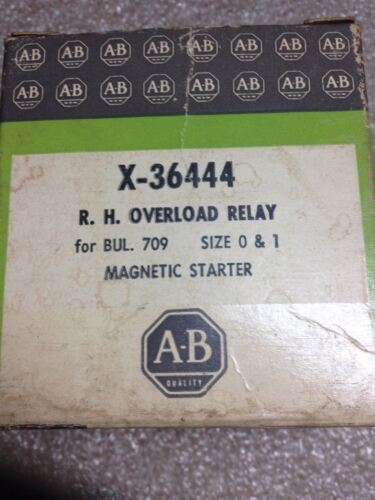 Allen-Bradley X-36444 Overload Relay