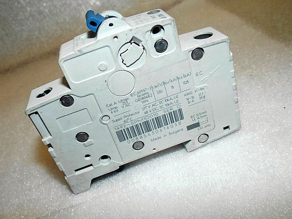 Allen-Bradley 1492 SPM1D010 Circuit Breaker