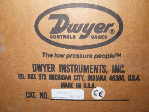 1 DWYER 1638-1 PRESSURE SWITCH