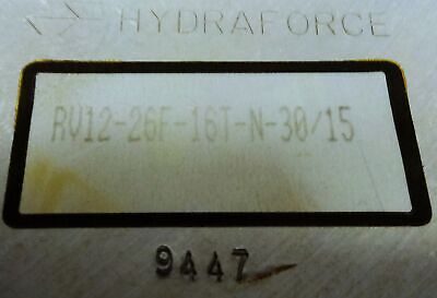 Hydra Force RV12-26F-16T-N-30/15 7022260 Pressure Relief Valve