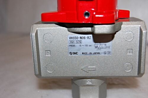 SMC VHS50-N06-RZ 3 PORT LOCK OUT VALVE