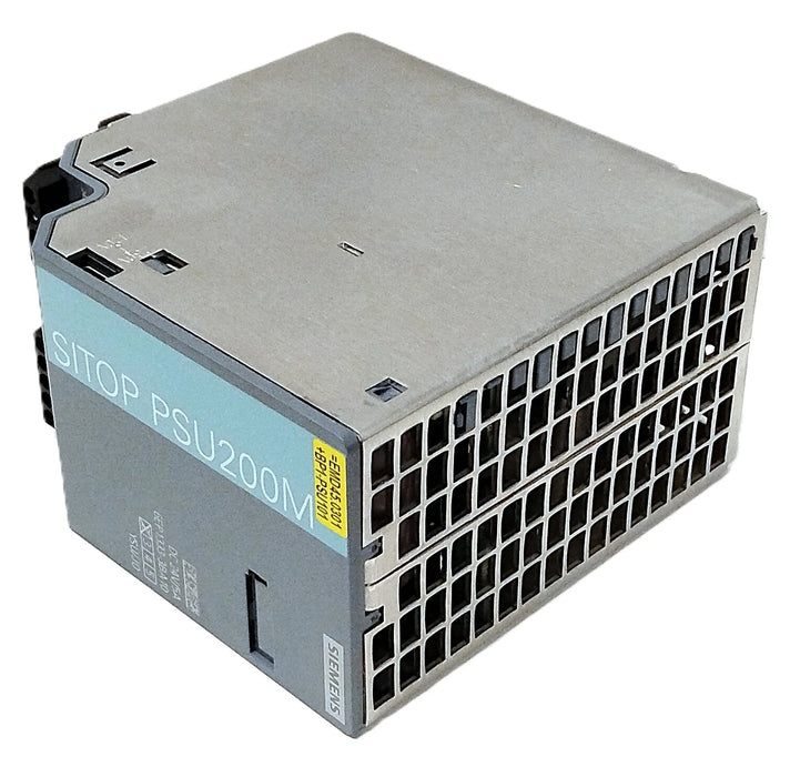 Siemens 6EP1333-3BA10 SITOP PSU200M Power Supply w/ 120/230-500VAC In 24VDC Out