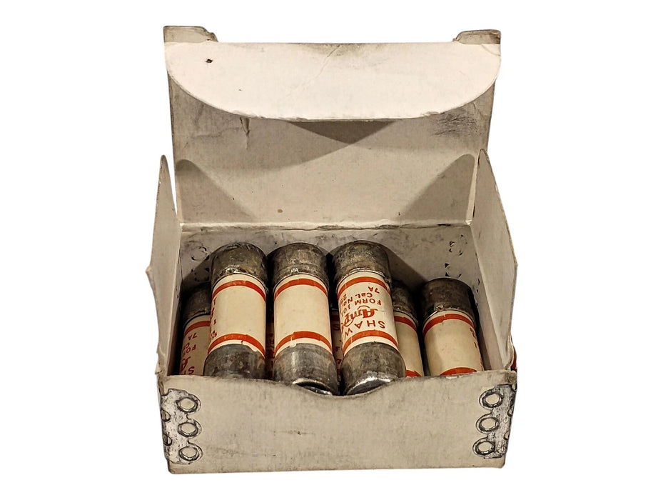 Shawmut A25X7 Form 101 Type 1 250 V AC 7 A Current-Limiting Fast-Acting Fuses
