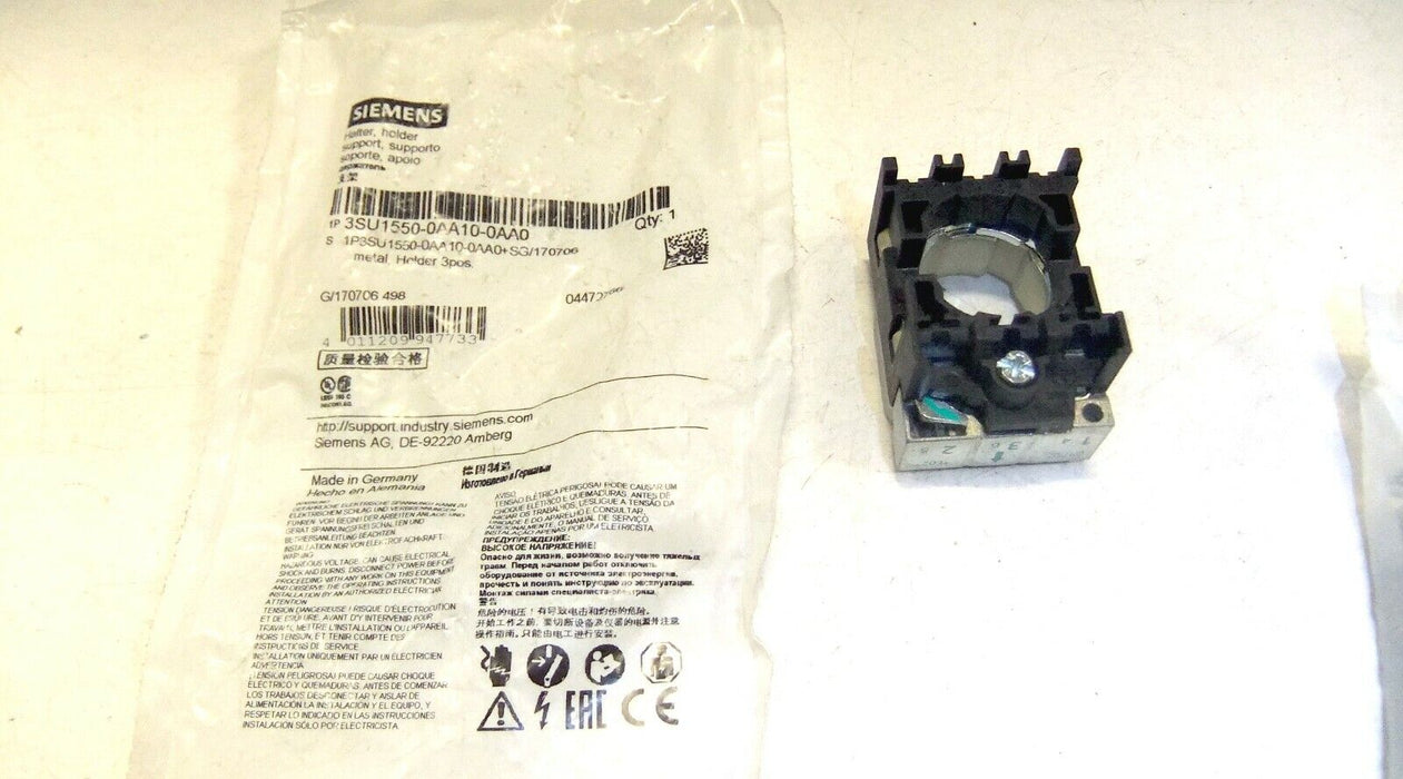Siemens Halter Holder 3SU1550-0AA10-0AA0
