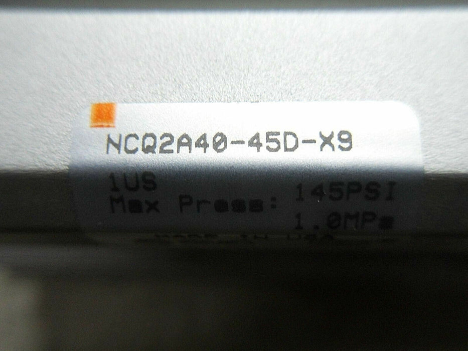 SMC NCQ2A40-45D-X91US Compact Cylinder 145 PSI Max