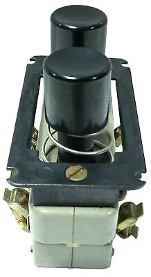 Square D 9001-UO-1 250 V AC/DC Double Button Pushbutton Station