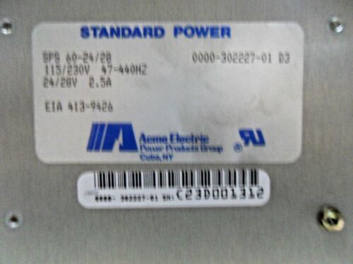 Standard Power 6024/28 Power Supply