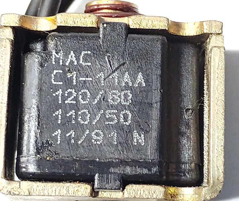 MAC Valves C1-11AA 110/120 V AC Solenoid Coil