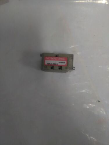 NUMATROL CONTROL VALVE RA3-2003