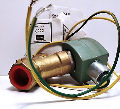 ASCO 8222G5 1110/120 V AC 5-200 psi Steam Solenoid Valve
