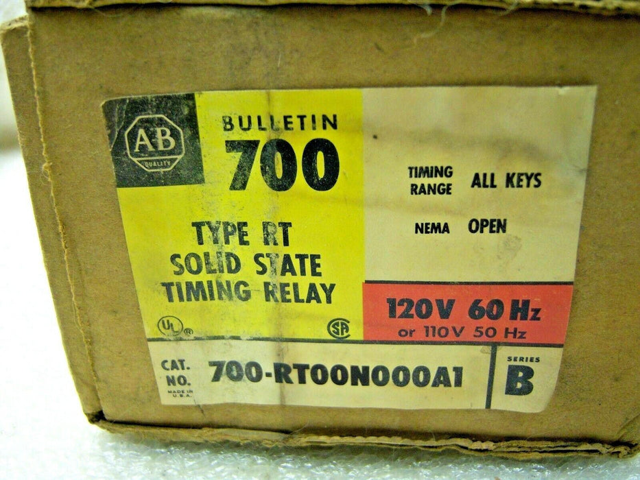 Allen-Bradley 700-RT00N000A1 Solid State Timing Relay