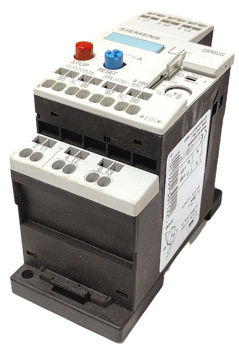 Siemens 3RU1116-1BC1 600 V AC 1.4-2.0 A Overload Protection Relay for Motors