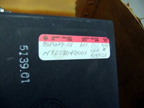 GE 8 Card Housing Optical Isolator 147D8804G001