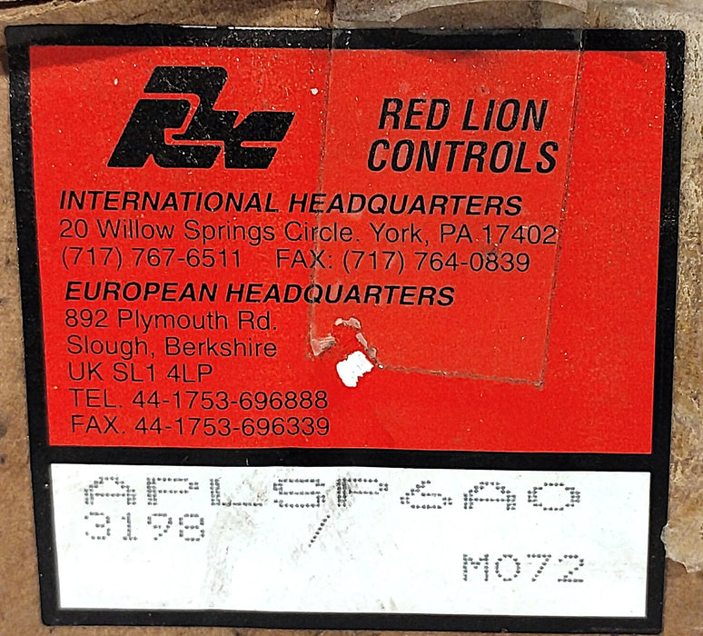 Red Lion Controls APLSP6A0 Apollo 5 V DC 6-Digit LED Slave Display Panel Meter