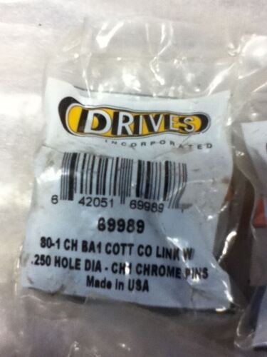 LOT OF 6 DRIVES INCORPORATED 80-1-CH-BA1 LINKS