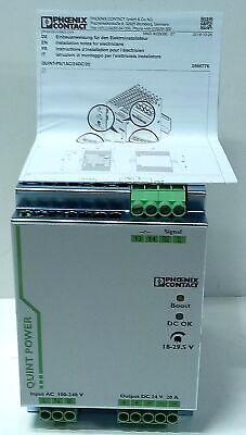 Phoenix Contact QUINT-PS/1AC/24DC/20 2866776 100-240 V Switch Mode Power Supply