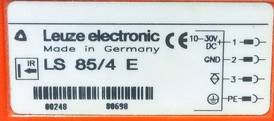 Leuze LS-85/4-E 10-30 V DC Photelectric Proximity Sensor