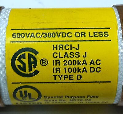 Bussmann LPJ-35SP 600VAC/300VDC 35 A Low-Peak Current-Limiting Time Delay Fuse