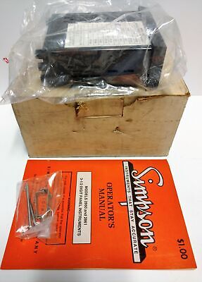 Simpson 2860-24302 3-1/2 Digit Panel Meter