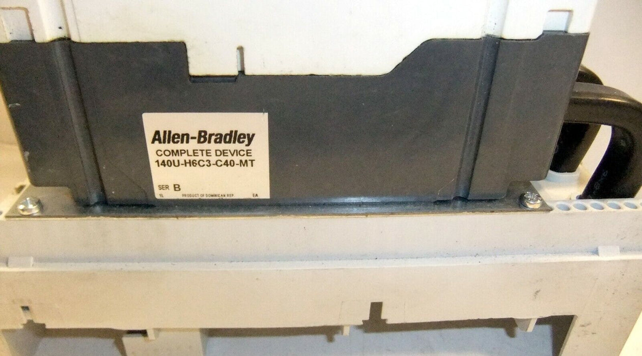 Allen-Bradley Circuit Breaker Frame Mounted 140U-H6C3-C40-MT 125A