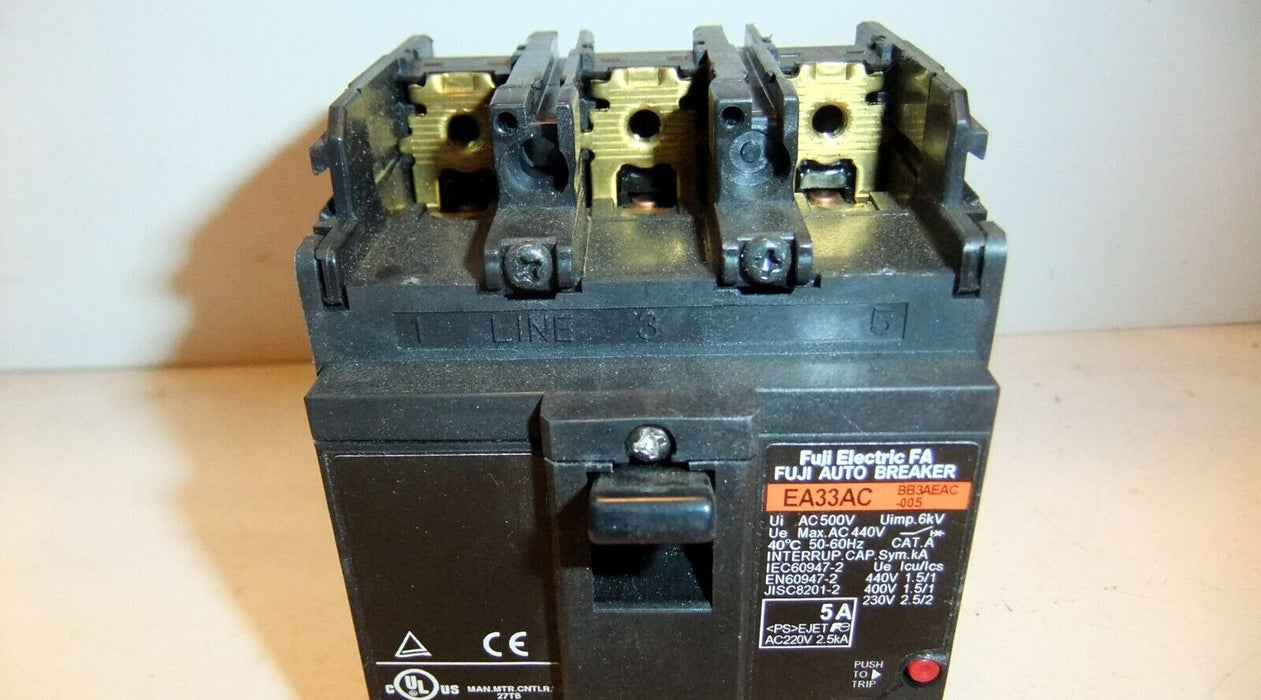 Fuji Circuit Breaker EA33AC/5