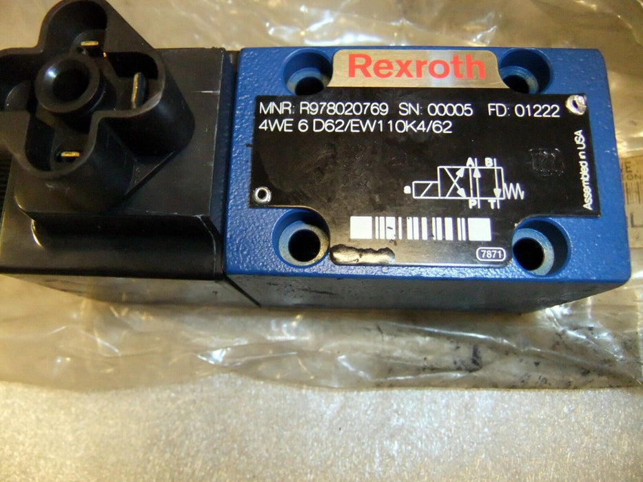 Rexroth R978020769 Valve