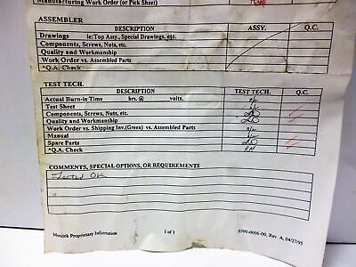 Monitek 2100-0059-00 Turbidity Sensor