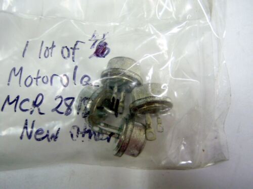 Lot Of 4 Motorola Mcr 2818-4 Rectifiers