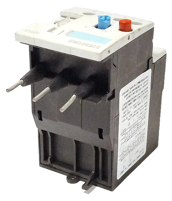 Siemens 3RU1126-4AB0 600 VAC 11-16 A 3-Pole Adjustable Overload Protection Relay