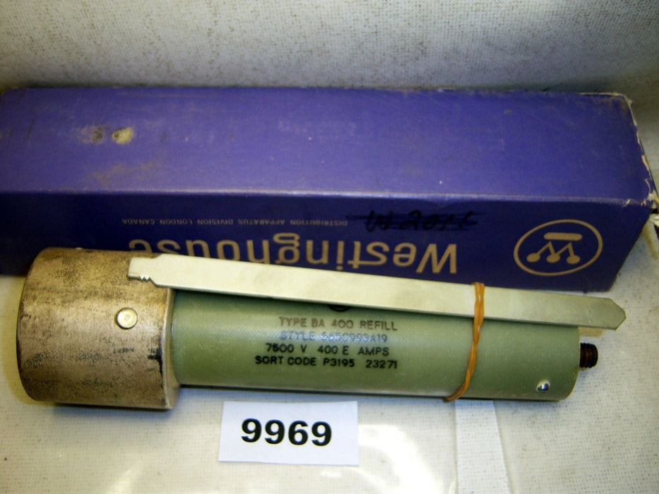 Westinghouse BA-400 Fuse Cartridge 7500V 400 E Amps