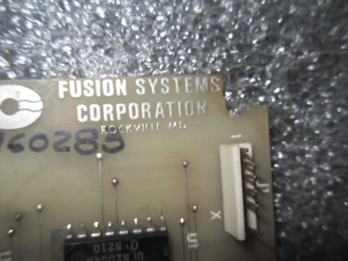 Fusion Systems 038035 Control Board